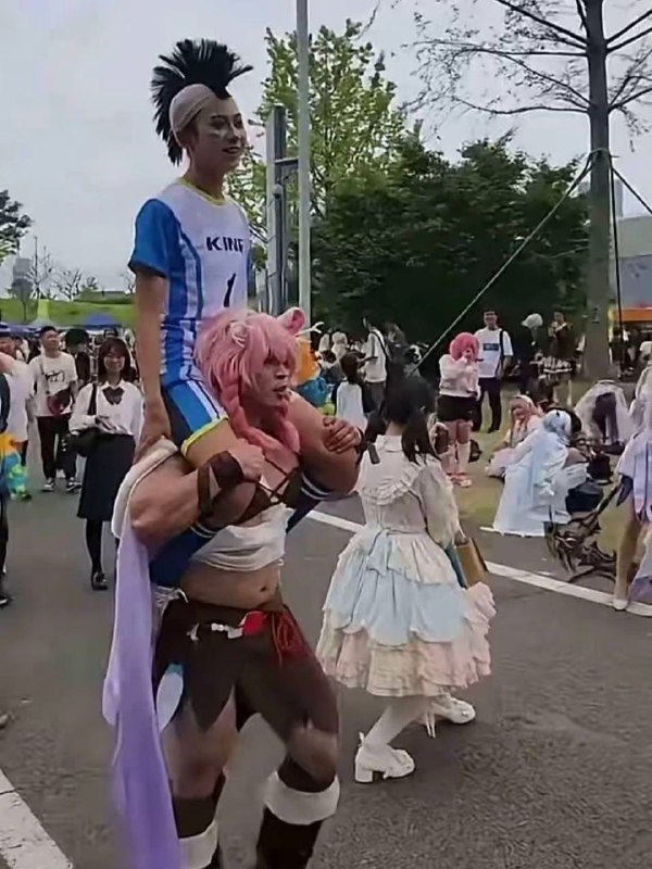 这个瑶妹好有安全感 #cos