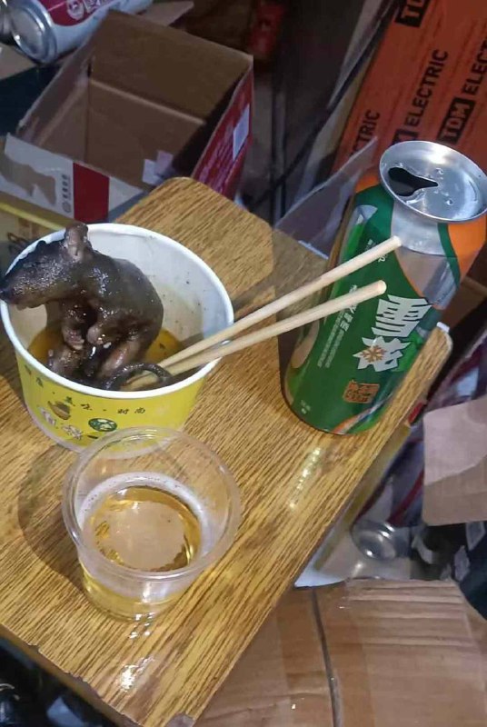 卤煮长尾兔